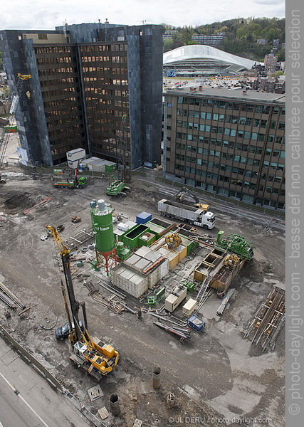 tour des finances à Liège